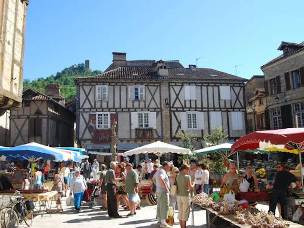 Marché à Saint-Céré