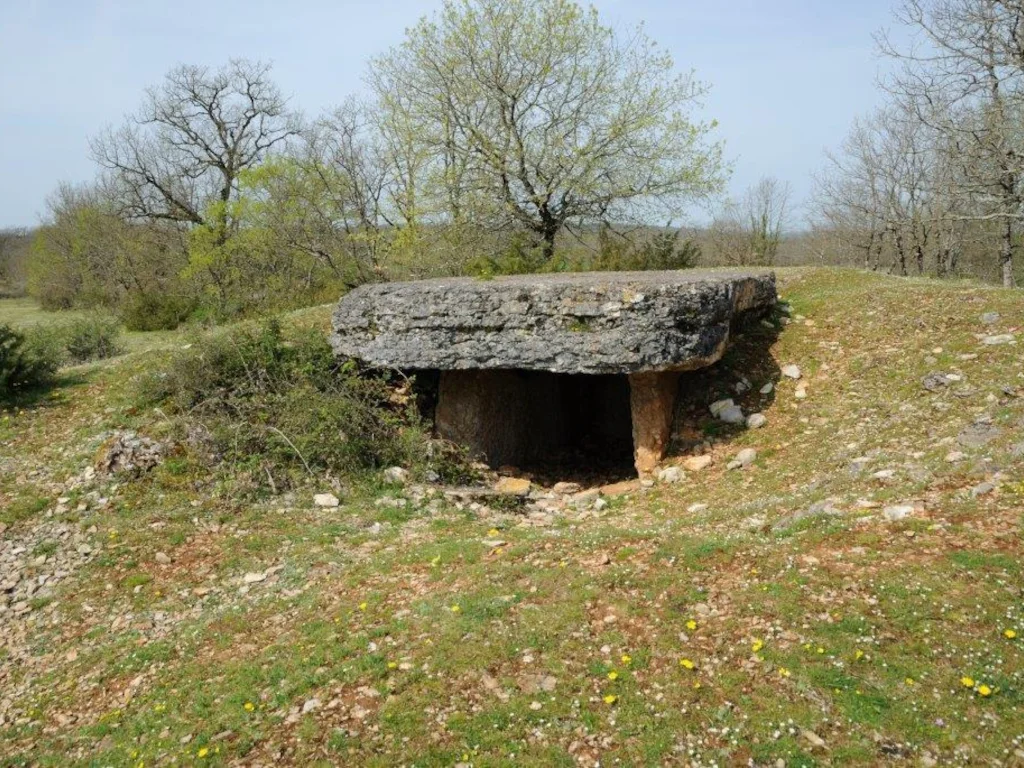 Dolmen de la Pierre-Levée à Miers
