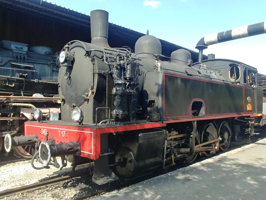 Le train vapeur à Martel