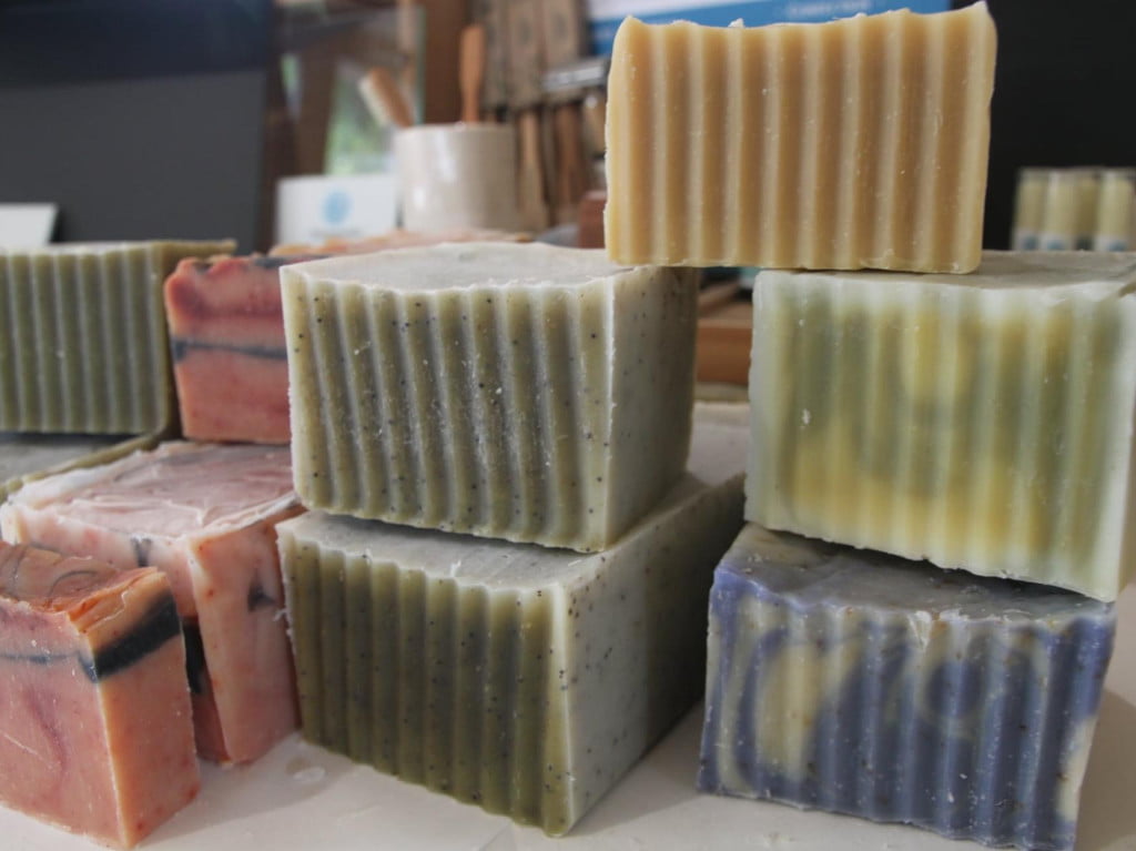 Savons et cosmétiques fabriqués dans le Lot
