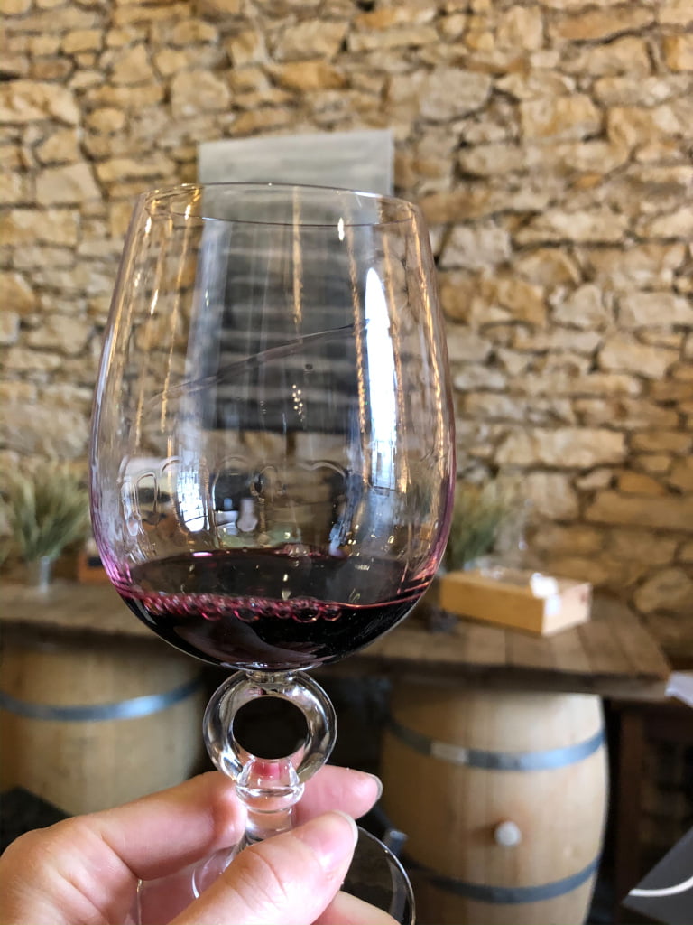 Verre de vin de Cahors