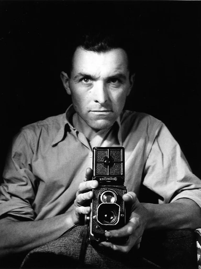 Robert Doisneau - Autoportrait au Rolleiflex