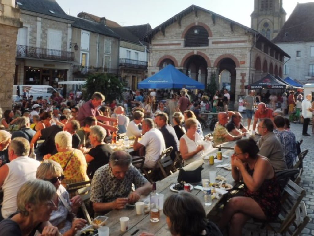 Marché nocturne de Gramat