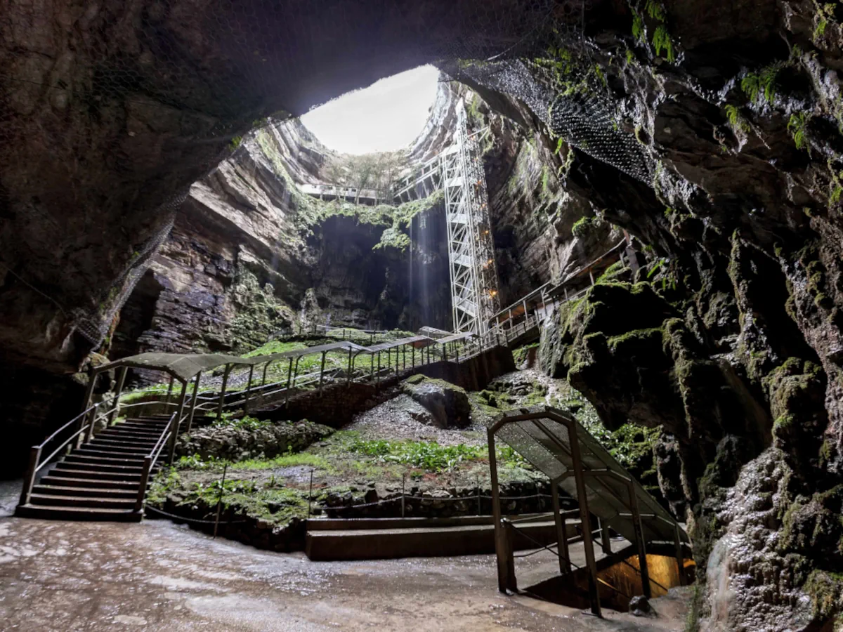 Gouffre de Padirac - Le Grand Escalier | © L. Nespoulous - SES de Padirac