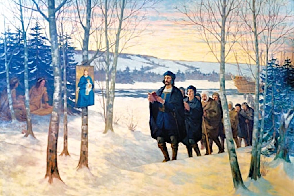 Jacques Cartier miraculé au Canada