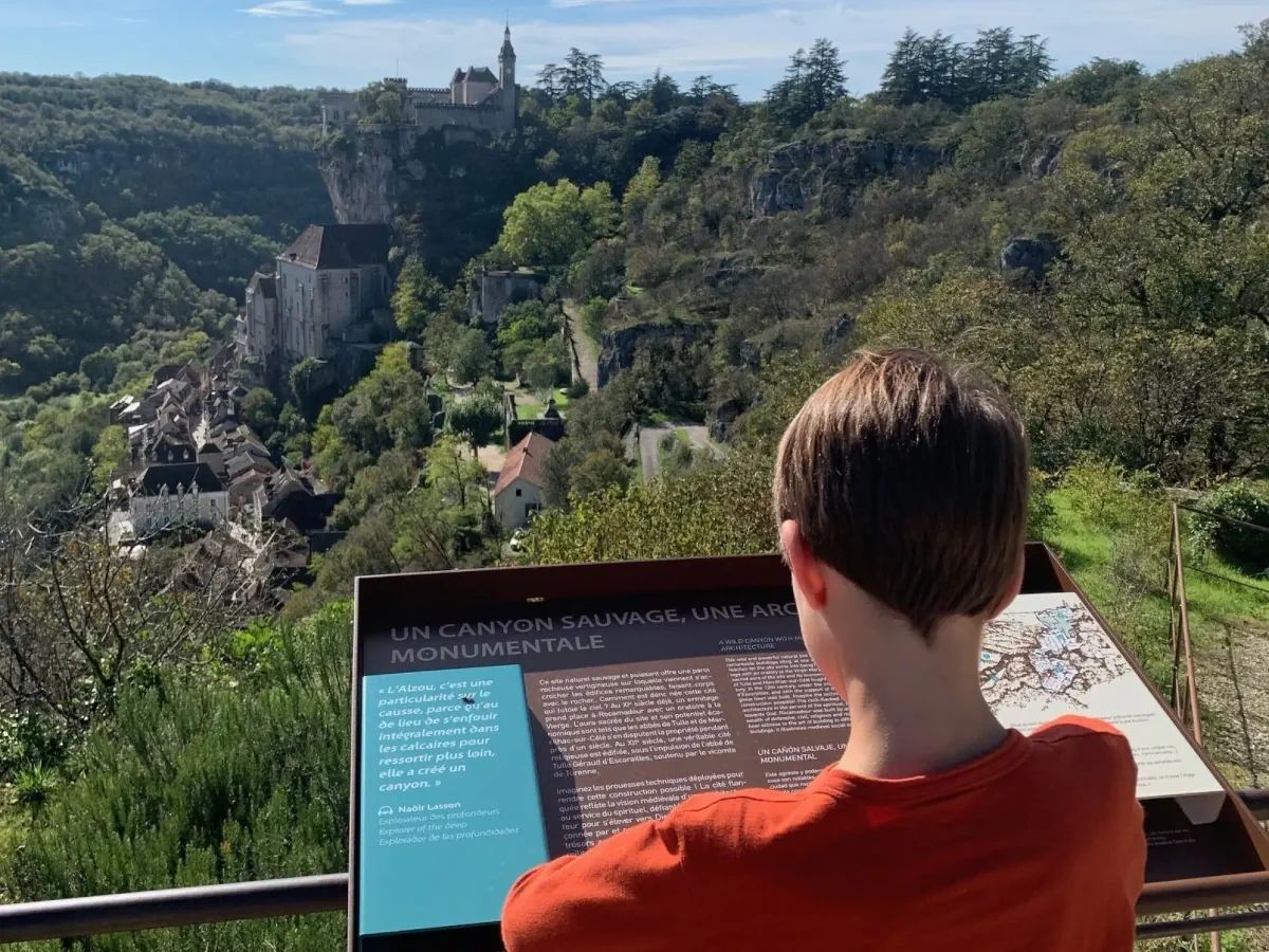 Rocamadour- Capsule sonore au belvédère du photographe