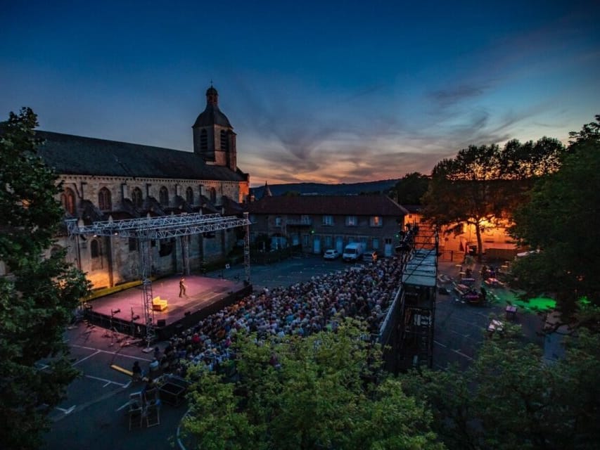 La scène du Festival de Théâtre de Figeac
