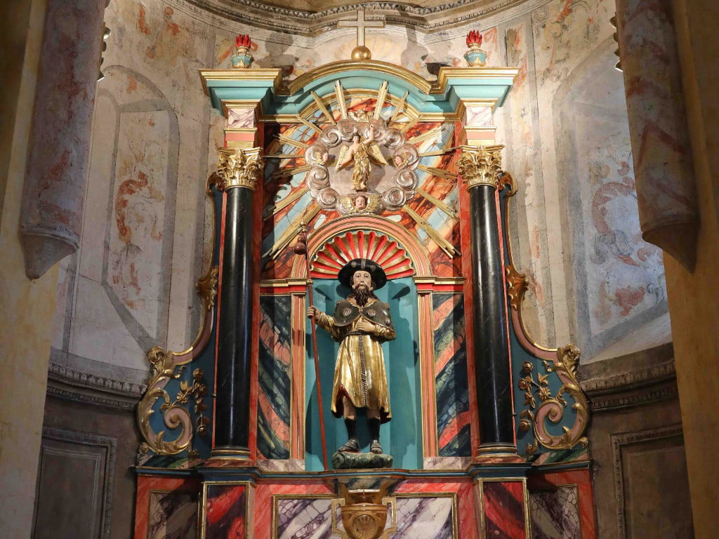 Statue de Saint Jacques - Église paroissiale Notre-Dame du Puy de Figeac