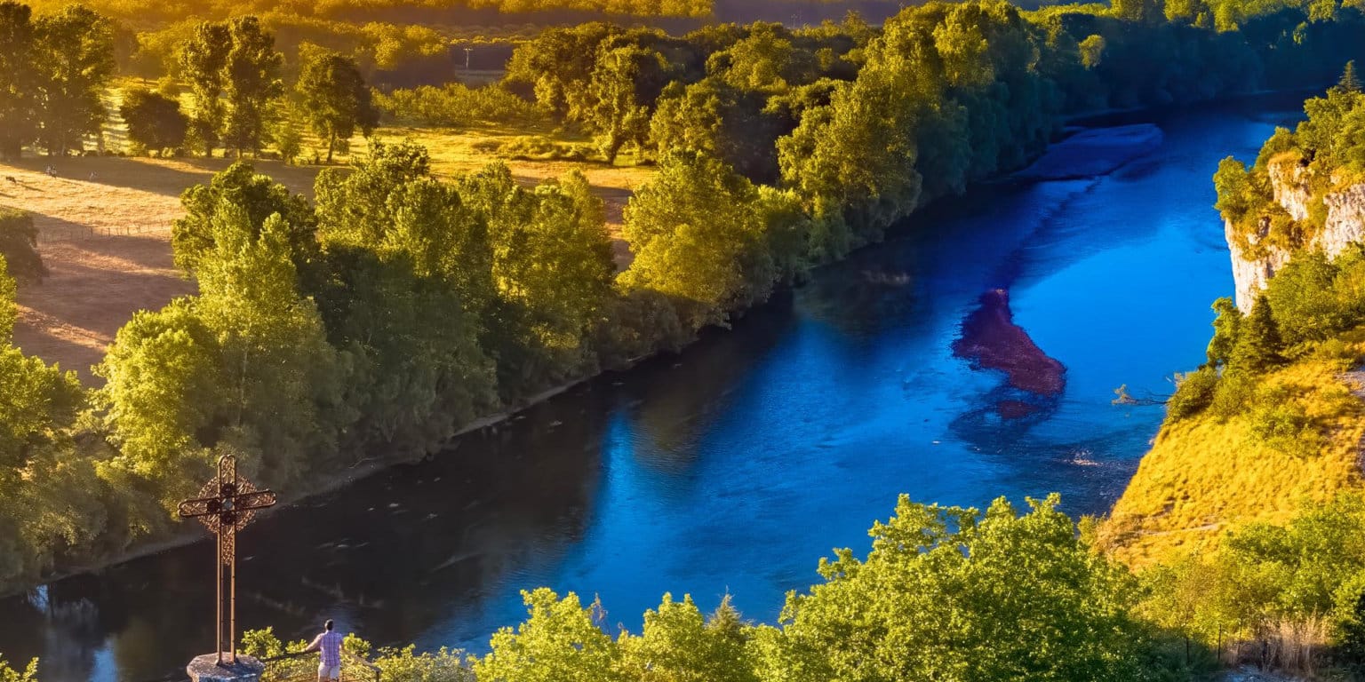 Vue depuis le belvédère de Copeyre