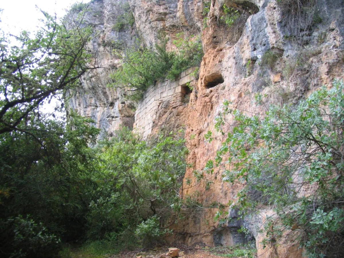 Le château des Anglais de Saint-Martin-Labouval (vue générale).
