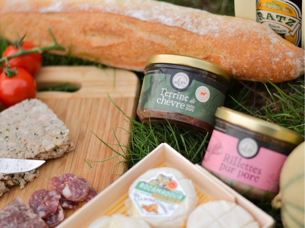 Produits du terroir lotois pour un pique-nique