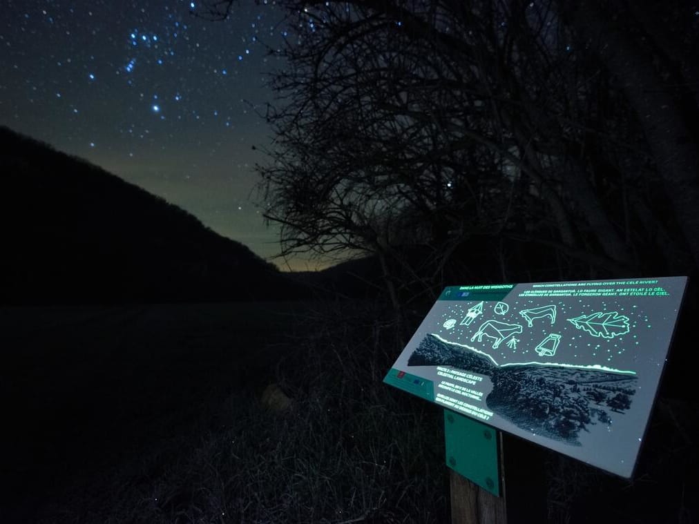 Le sentier nocturne de Corn