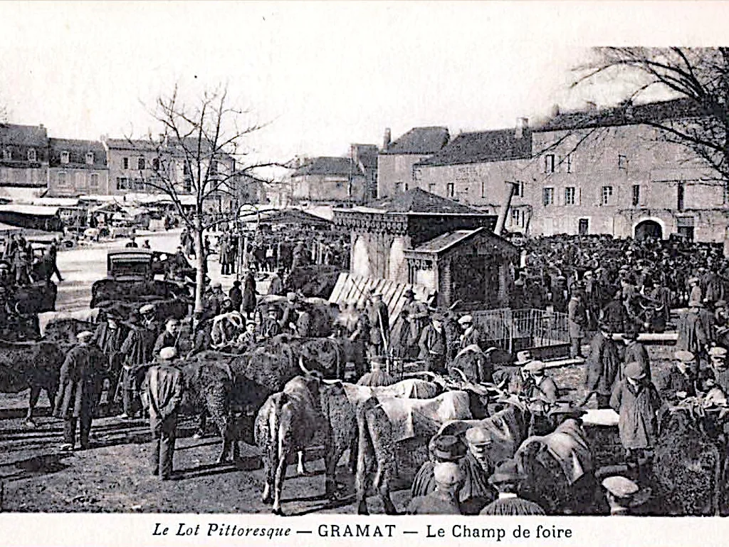 Gramat - La foire aux bestiaux