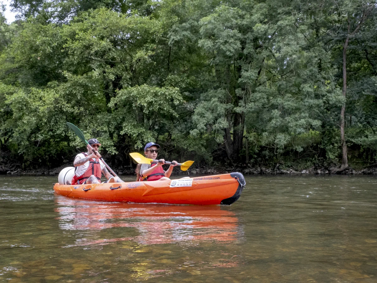 Une descente en canoë en vallée du Célé