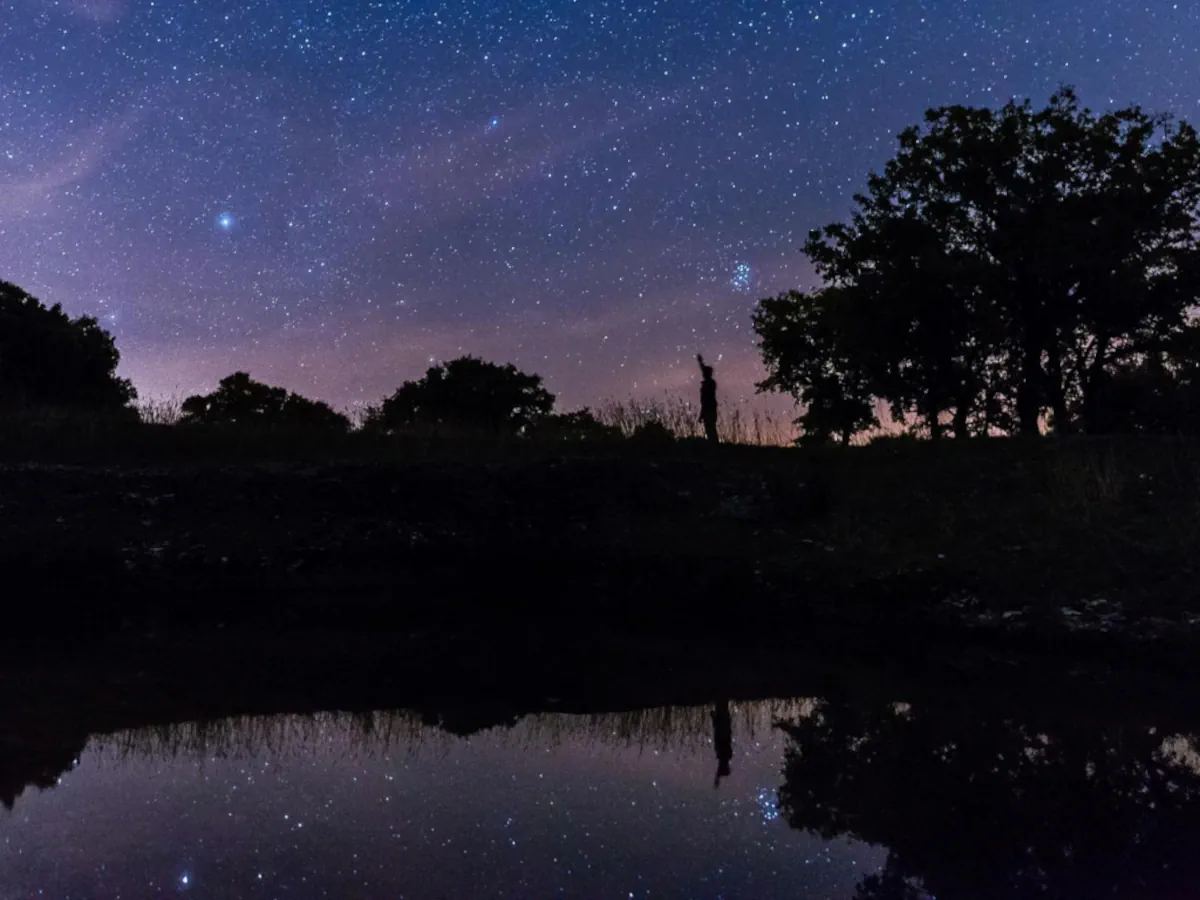 Le triangle noir du Quercy - Un paysage étoilé typique du Lot