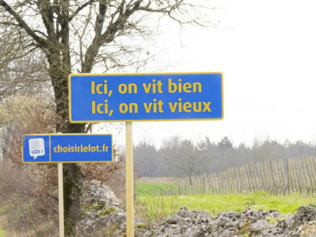 Détournement amusant du slogan du Lot