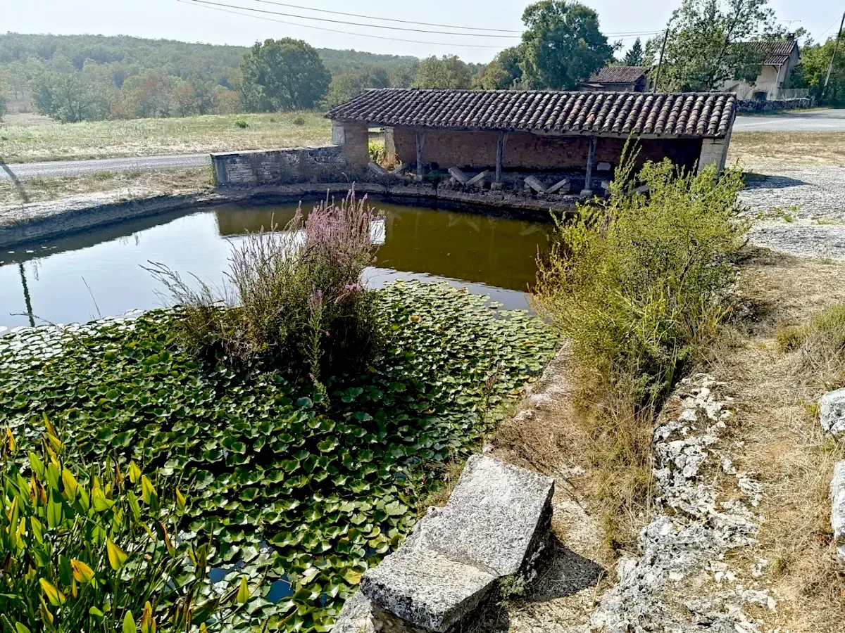 Le lac de l'Escabasse (Bach, Lot)