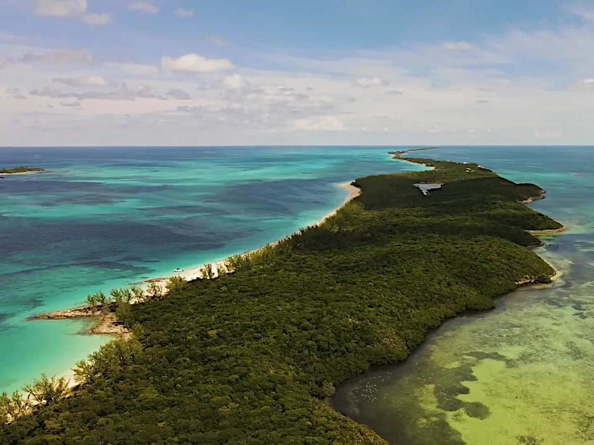 Paysage des Bahamas actuelles