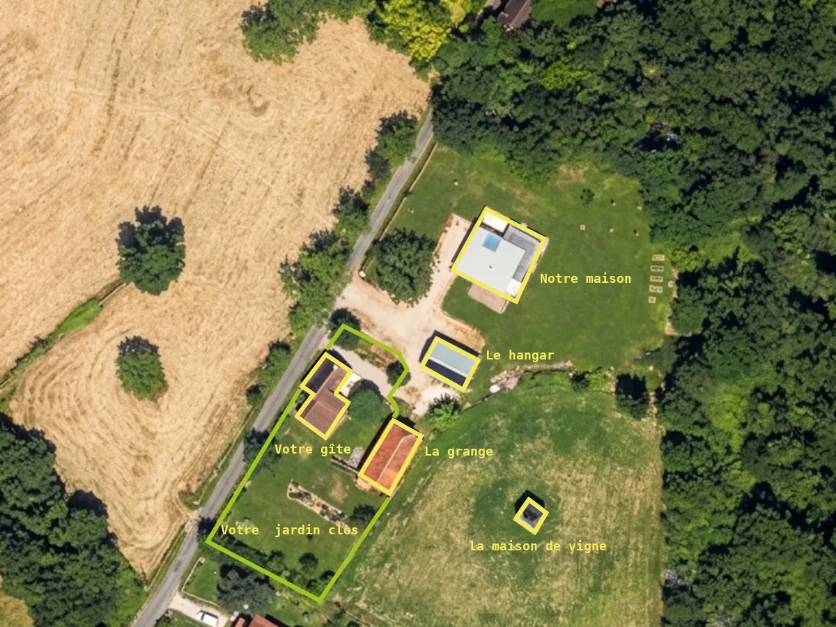 La topologie des lieux au Pech de Vigne